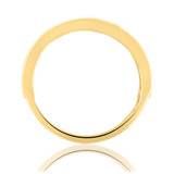 Photo of Forest 1 ct tw. Lab Grown Diamond Round Solitaire Bridal Set 14K Yellow Gold [BT5868YL]