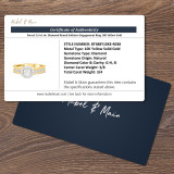 Forest 3/4 ct tw. Diamond Round Solitaire Engagement Ring 10K Yellow Gold