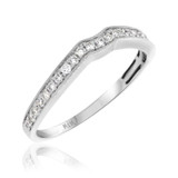 Photo of Autry 1 3/4 ct tw. Lab Grown Diamond Round Solitaire Bridal Set 10K White Gold [BT5869WL]