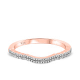 Photo of Onan 1/5 ct tw. Diamond Ladies Band 10K Rose Gold [BT497RL]