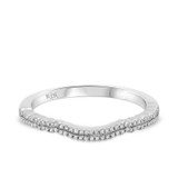 Photo of Onan 1/5 ct tw. Diamond Ladies Band 14K White Gold [BT497WL]