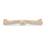 Photo of Aziel 3/8 ct tw. Diamond Ladies Band 14K Rose Gold [BT5002RL]