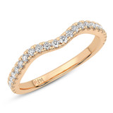 Photo of Onya 1/2 ct tw. Diamond Ladies Band 14K Rose Gold [BT5009RL]
