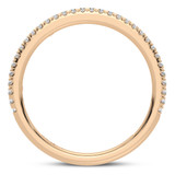 Photo of Kemina 1/4 ct tw. Diamond Ladies Band 14K Rose Gold [BT5014RL]