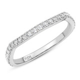 Photo of Sheba 1/2 ct tw. Diamond Ladies Band 14K White Gold [BT5015WL]