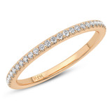 Photo of Zaila 1/2 ct tw. Diamond Ladies Band 14K Rose Solid Gold [BT5021RL]