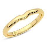 Photo of Mandisa Classic Ladies Band 14K Yellow Gold [BT5040YL]
