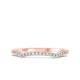 Photo of Libby 1/10 ct tw. Diamond Ladies Band 14K Rose Gold [BT5041RL]