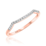 Photo of Libby 1/10 ct tw. Diamond Ladies Band 14K Rose Gold [BT5041RL]