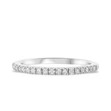 Photo of Lizzie 1 1/5 Carat T.W. Diamond Round Solitaire Bridal Set 14K White Gold [BT911WL]