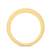Photo of Zaila 1/2 ct tw. Lab Grown Diamonds Mens Band 14K Yellow Solid Gold [BT5889YM]
