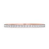 Photo of Marzell 3/8 ct tw. Lab Grown Diamond Ladies Band 10K Rose Gold [BT2096RL]