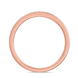 Photo of Marzell 1 1/2 ct tw. Lab Grown Diamond Same Sex Mens Band Set 14K Rose Gold [BT2096RM]