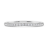 Photo of Alwin 1/6 ct tw. Lab Grown Diamond Ladies Band 10K White Gold [BT2100WL]