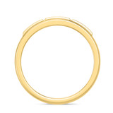 Photo of Alwin 1/4 ct tw. Lab Grown Diamond Wedding Band Set 14K Yellow Gold [BT2100YM]