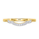 Photo of Kalina 1 1/3 Carat T.W. Emerald and Diamond Matching Bridal Ring Set 14K Yellow Gold [BT2136YL]