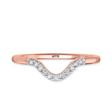 Photo of Holly 1 3/4 Carat T.W. Emerald and Diamond Matching Bridal Ring Set 10K Rose Gold [BT2141RL]
