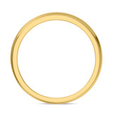 Photo of Chrisoula 1 Carat T.W. Emerald and Diamond Trio Matching Wedding Ring Set 14K Yellow Gold [BT2152YL]