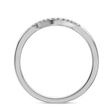Photo of Holly 1/3 CT. T.W. Emerald and Diamond Matching Wedding Band Set 14K White Gold [BT2141WL]