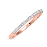 Photo of Lita 1 1/4 CT. T.W. Emerald and Diamond Matching Bridal Ring Set 10K Rose Gold [BT2153RL]