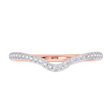 Photo of Kantuta 1/6 ct tw. Diamond Ladies Band 10K Rose Gold [BT2157RL]