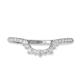 Photo of Kana 1/4 ct tw. Diamond Ladies Band 14K White Gold [BT2138WL]