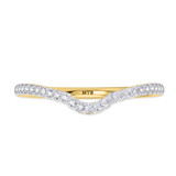 Photo of Kantuta 1/6 ct tw. Diamond Ladies Band 10K Yellow Gold [BT2157YL]