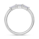 Photo of Canna 1 1/2 ct tw. Lab Grown Diamond Cushion Solitaire Bridal Set 14K White Gold [BT2114WL]