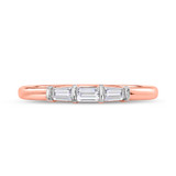 Photo of Canna 1 1/2 ct tw. Lab Grown Diamond Round Solitaire Bridal Set 10K Rose Gold [BT2114RL]