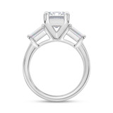 Photo of Canna 4 ct tw. Lab Grown Diamond Emerald Solitaire Bridal Set 10K White Gold [BT2133WE-N295]