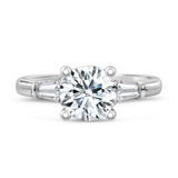 Photo of Canna 5 1/3 ct tw. Lab Grown Diamond Round Solitaire Trio Set 10K White Gold [BT2127WE-L295]
