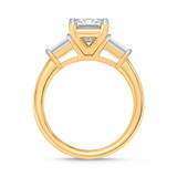 Photo of Canna 2 1/4 ct tw. Lab Grown Diamond Emerald Solitaire Engagement Ring 10K Yellow Gold [BT2132YE-N195]
