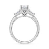 Photo of Canna 1 1/2 ct tw. Lab Grown Diamond Pear Solitaire Bridal Set 10K White Gold [BT2128WE-M095]