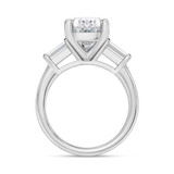 Photo of Canna 4 ct tw. Lab Grown Diamond Pear Solitaire Bridal Set 14K White Gold [BT2130WE-M295]