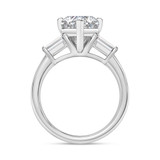 Photo of Canna 3 3/4 ct tw. Lab Grown Diamond Heart Solitaire Trio Set 14K White Gold [BT2115WE-W195]