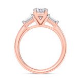 Photo of Canna 1 1/7 ct tw. Lab Grown Diamond Oval Solitaire Engagement Ring 10K Rose Gold [BT2119RE-I095]