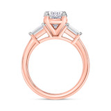 Photo of Canna 2 1/4 ct tw. Lab Grown Diamond Oval Solitaire Engagement Ring 14K Rose Gold [BT2120RE-I195]