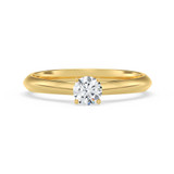Photo of Jena 1/4 ct tw. Diamond Round Solitaire Trio Set 14K Yellow Gold [BT2228YE-R023]