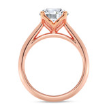 Photo of Jena 2 ct tw. Diamond Round Solitaire Engagement Ring 10K Rose Gold [BT2186RE-R195]