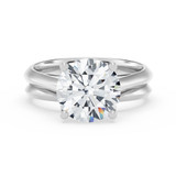 Photo of Jena 3 ct tw. Lab Grown Diamond Round Solitaire Bridal Set 10K White Gold [BR2183W-L295]