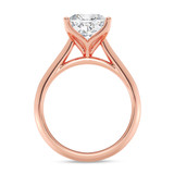 Photo of Jena 2 ct tw. Diamond Princess Solitaire Bridal Set 14K Rose Gold [BT2190RE-P195]