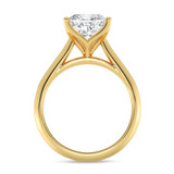 Photo of Jena 2 ct tw. Lab Grown Diamond Princess Solitaire Engagement Ring 10K Yellow Gold [BT2161YE-K195]