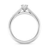 Photo of Jena 1/4 ct tw. Diamond Princess Solitaire Engagement Ring 14K White Gold [BT2230WE-P023]