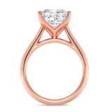 Photo of Jena 3 ct tw. Lab Grown Diamond Princess Solitaire Trio Set 10K Rose Gold [BT2162RE-K295]