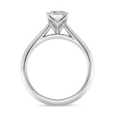 Photo of Jena 1 ct tw. Lab Grown Diamond Emerald Solitaire Bridal Set 14K White Gold [BT2170WE-C000]