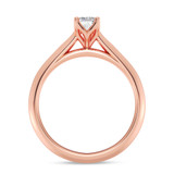 Photo of Jena 1/2 ct tw. Lab Grown Diamond Emerald Solitaire Trio Set 14K Rose Gold [BT1929RE-C000]