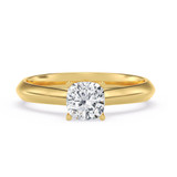Photo of Jena 3/4 ct tw. Lab Grown Diamond Cushion Solitaire Trio Set 14K Yellow Gold [BT2221YE-C000]