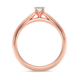 Photo of Jena 1/4 ct tw. Lab Grown Diamond Emerald Solitaire Engagement Ring 14K Rose Gold [BT2212RE-C000]