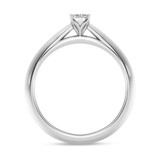 Photo of Jena 1/4 ct tw. Lab Grown Diamond Emerald Solitaire Engagement Ring 10K White Gold [BT2212WE-C000]