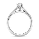 Photo of Jena 3/4 ct tw. Diamond Emerald Solitaire Trio Set 10K White Gold [BT2227WE-E070]